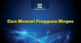 Cara Mencari Pengguna Shopee