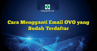 Cara Mengganti Email OVO yang Sudah Terdaftar