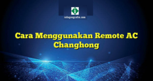 Cara Menggunakan Remote AC Changhong