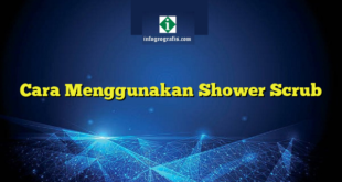 Cara Menggunakan Shower Scrub