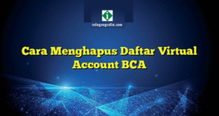 Cara Menghapus Daftar Virtual Account BCA