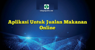 Aplikasi Untuk Jualan Makanan Online