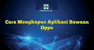 Cara Menghapus Aplikasi Bawaan Oppo