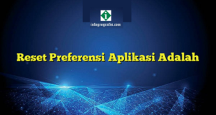 Reset Preferensi Aplikasi Adalah