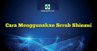 Cara Menggunakan Scrub Shinzui