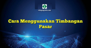 Cara Menggunakan Timbangan Pasar