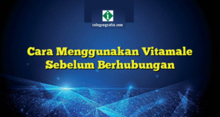 Cara Menggunakan Vitamale Sebelum Berhubungan