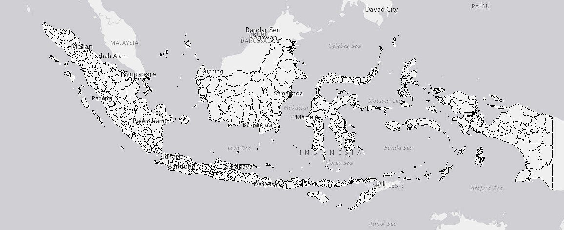 Download Data Shp Seluruh Indonesia